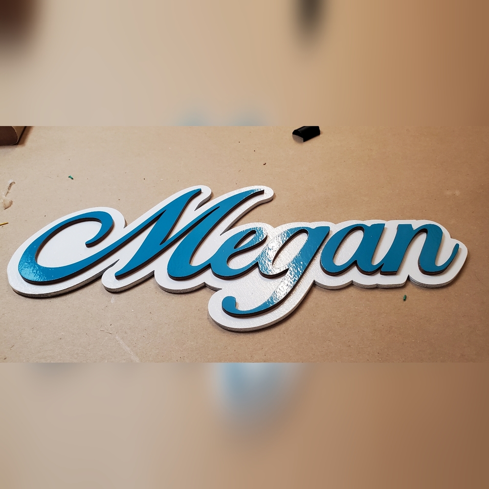 Custom Name Pieces